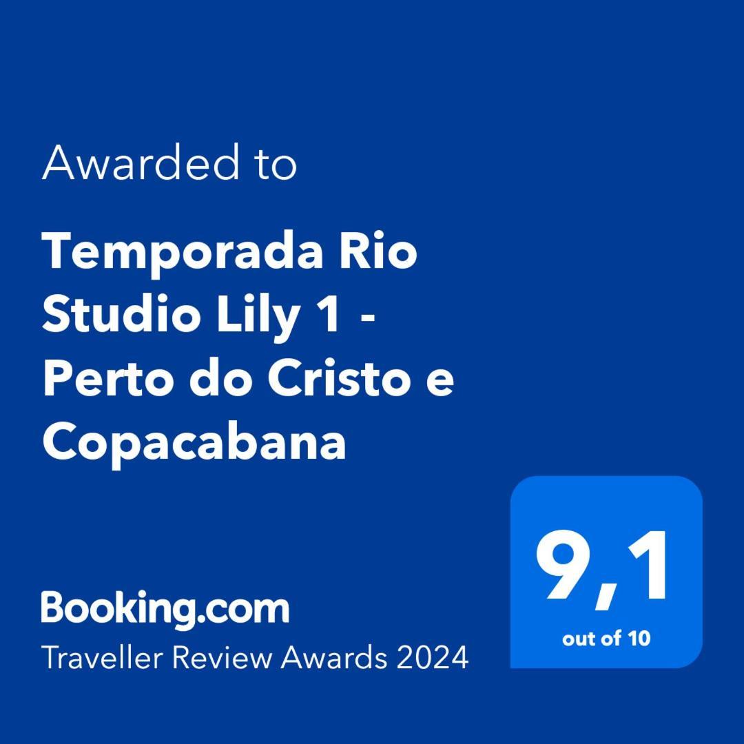 Temporada Rio Studio Lily 1 - Perto Do Cristo E Copacabana Ріо-де-Жанейро Екстер'єр фото